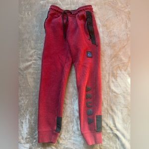 Red men’s XS American Eagle Jogger Sweatpants